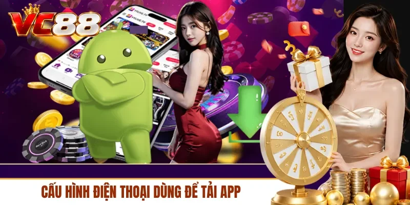 Cấu hình điện thoại dùng để tải app